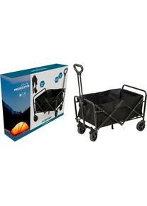 M&Ouml;BELIX M&ouml;belix , Schwarz , Metall, Kunststoff, Textil , 86x48x74 cm , Freizeit, Camping, Bollerwagen