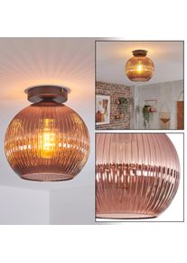 hofstein Koyoto Taklampa, kullampa 25 cm Kopparf&auml;rg, 1-ljusk&auml;llor