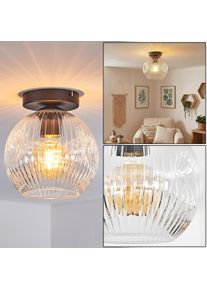 hofstein Ripoll Taklampa, kullampa Klart, 1-ljusk&auml;llor