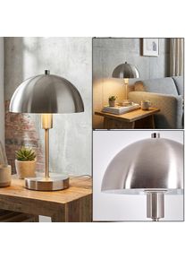 hofstein Veltri Bordslampa Nickel matt, 1-ljusk&auml;llor