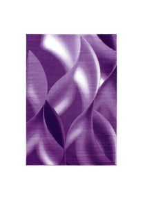 Ayyildiz , Lila , Textil , Abstraktes , rechteckig , 240x340 cm , Oeko-Tex&reg; Standard 100 , pflegeleicht , Teppiche & B&ouml;den, Teppiche, Webteppiche