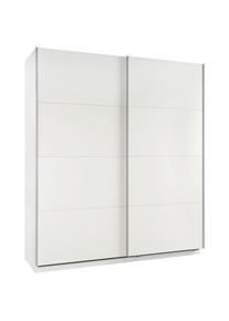 Ondega , Wei&szlig; , Holzwerkstoff , 182x210x61 cm , erweiterbar, Beim&ouml;bel erh&auml;ltlich , Schlafzimmer, Kleiderschr&auml;nke, Schranksystem Unit, Unit Schwebet&uuml;renschr&auml;nke