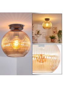 hofstein Koyoto Taklampa, kullampa 25 cm Amber, 1-ljusk&auml;llor