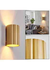 hofstein Fonir Up & Down Lampa, V&auml;gglampa Guld, 1-ljusk&auml;llor