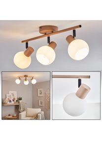 hofstein Lumox Taklampa, Takstr&aring;lkastare Beige, Svart, 3-ljusk&auml;llor