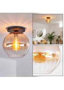 hofstein Koyoto Taklampa, kullampa 30 cm Amber, Klart, 1-ljusk&auml;llor