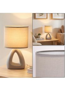 hofstein Garin Bordslampa Gr&aring;tt, 1-ljusk&auml;llor