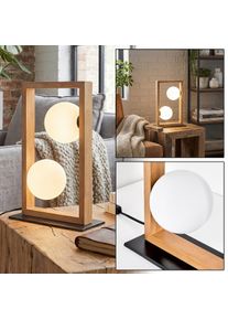 hofstein Zanin kullampa, Bordslampa Naturf&auml;rger, Svart, 2-ljusk&auml;llor