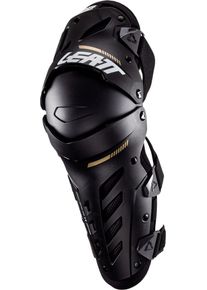 Leatt Dual Axis, protection des genoux pour les jeunes , couleur: Noir , taille: Taille unique