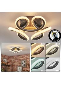 hofstein Jaren Plafoniera LED Antracite, 1-Luce