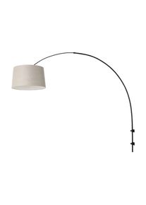 Steinhauer Sparkled Light Applique Nero, 1-Luce