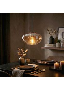 hofstein Mertola Lampadario a sospensione, Lampada a sospensione Ambrato, 1-Luce