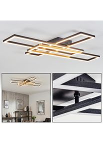 hofstein Hyacinthe Plafoniera LED Nero, 1-Luce