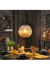 hofstein Ripoll Lampadario a sospensione, Lampada a sfera, Lampada a sospensione Ambrato, 1-Luce