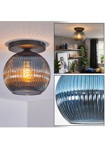 hofstein Koyoto Plafoniera, Lampada a sfera 25 cm Blu, 1-Luce