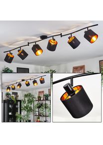 hofstein Alsen Plafoniera, Faretto da soffitto Nero, 6-Luci