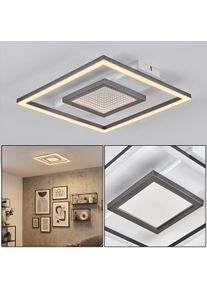 hofstein Hadel Plafoniera LED Grigio, Bianco, 1-Luce