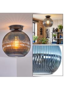 hofstein Koyoto Plafoniera, Lampada a sfera 25 cm Blu, 1-Luce