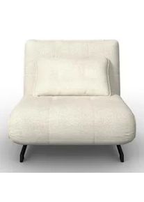 Schlafsessel Luna Wei&szlig; Boucl&eacute;