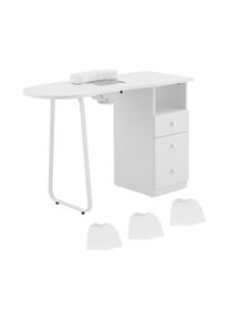 Physa Műk&ouml;rm&ouml;s &eacute;s manikűr&ouml;s asztal - 3 fi&oacute;k - elsz&iacute;v&oacute; PHY-MT-10