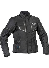 Lindstrands Lomsen, textile jacket waterproof women , color: Black , size: 36
