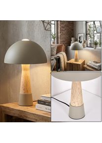 hofstein Forgek Lampe &agrave; poser Gris, Pierre, 1 lumi&egrave;re