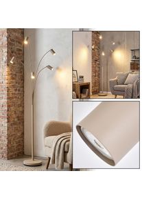 hofstein Javel Lampadaire Sable, 5 lumi&egrave;res