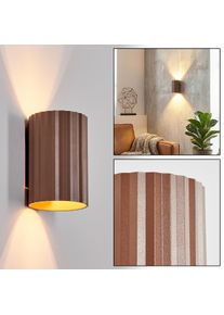 hofstein Fonir Luminaire Up & Down, Applique murale Brun, 1 lumi&egrave;re