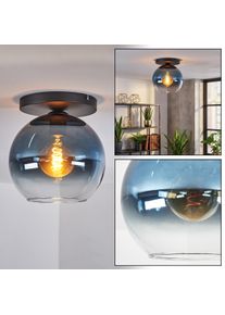 hofstein Koyoto Plafonnier, Boule lumineuse 25 cm Bleu, Clair, 1 lumi&egrave;re