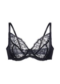 Dorina, B&uuml;gel-BH &raquo;Perfect Lace&laquo; transparent, mit Spitze, mit B&uuml;gel, Cups leicht gepolstert, BLACK, 75 - Cup D