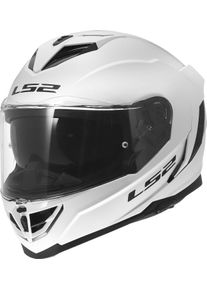 LS2 FF818 Storm III Solid, full face helmet , color: White , size: L