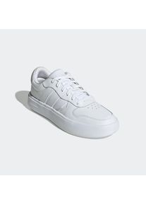 adidas Sportswear, Herren, Sneaker &raquo;LITECOURT&laquo;, Cloud White / Cloud White / Cloud White, 46, Vielseitiger Schuh mit gepolsterten Details im Fersen- 