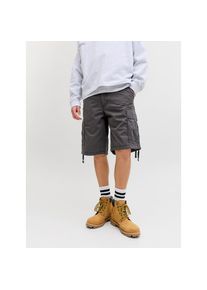 Jack & Jones Jack & Jones, Herren, Cargohose &raquo;JPSTCOLE FRANK CARGO SHORT MID SN&laquo; mit Seitentaschen, Asphalt, M - N-Gr, Herrenshort von Jack & Jones