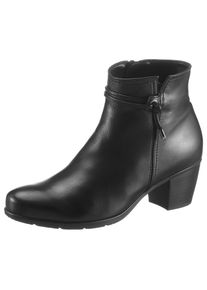 Gabor, Damen, Stiefelette , Trichterabsatz, Ankleboots mit Hovercraft Luftkammer-Laufsohle, schwarz-black, 37, Elegante Stiefelette mit Gabor Best 
