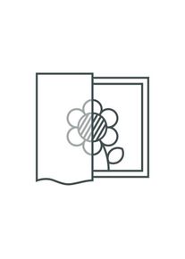 OTTO home, Gardine &raquo;Dimona&laquo; Schlaufen 2 Stk. tlg. 2er-Set, Voile, Polyester, Wellen, blau, Voile, Polyester, 145 cm