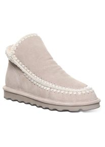 Bearpaw, Damen, Winterboots &raquo;WINTER&laquo; Mokassin, Stiefel, Boots im Ethno Look, natur, 40, Angesagter Boots zum Schlupfen mit H&auml;kel-Akzenten f&uuml;r einen 