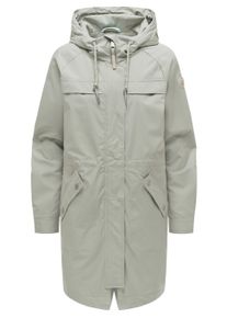Regenmantel Ragwear "Regenmantel Ximenna", Damen, Gr. S, gr&uuml;n (dusty olive), Obermaterial: 100% Polyester PES. Obermaterial: Futter: 100% Polyester PES., M&auml;ntel Regenmantel