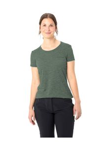 Funktionsshirt Vaude "Women's Essential T-Shirt", Damen, Gr. 44, gr&uuml;n (agave), Obermaterial: 100% Polyester, slim fit normal, Rundhals, Shirts Funktionsshirt, Slim fit Passform, Kurzarm, f&uuml;r Trekking und Wandern