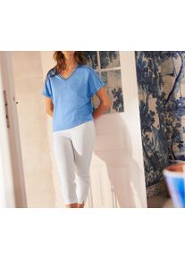 Tchibo - Női bl&uacute;z horgolt d&iacute;sz&iacute;t&eacute;ssel - nő - m&eacute;ret XL 48/50 - k&eacute;k