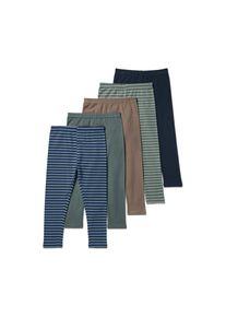 Tchibo - 5 Kinder-Leggings - Baby - Gr. 74/80 - dunkelblau