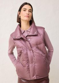 bonprix Női Steppelt mell&eacute;ny &uacute;jrahasznos&iacute;tott pehelytollal, lila, 36