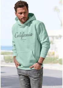 John Devin Herren Hoodie in mint ,Gr&ouml;&szlig;e S (44/46), Witt, 60% Baumwolle, 40% Polyester