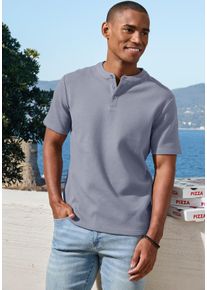 John Devin Heren T-shirt in grijs ,maat S (44/46), Witt, 83% Katoen, 16% Polyester, 1% Elastan