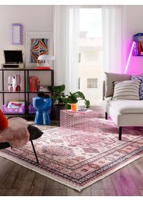 benuta POP Matto Toulouse Moniv&auml;rinen 120x170 cm Moniv&auml;rinen Ornament