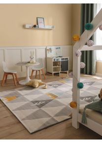 Lytte Lastenmatto Juno Beige 120x170 cm Beige Geometrinen,Lasten kuvio