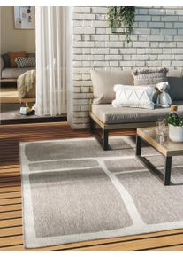 benuta nest Sis&auml;- ja ulkomatto Kiano Moniv&auml;rinen 100x150 cm Moniv&auml;rinen Abstrakti