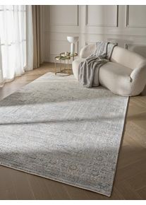 benuta Finest Matto Tamino Harmaa 80x160 cm Harmaa It&auml;mainen,Ornament,Rakennemix,Vintage