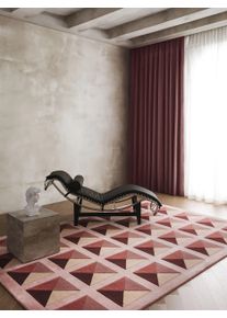 benuta Finest Matto Sid Vaaleanpunainen 160x230 cm Vaaleanpunainen Geometrinen,Rakennemix