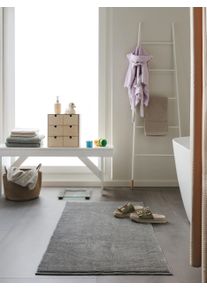 benuta nest Kylpyhuonematto Ole Antrasiitti 50x80 cm Antrasiitti Yksiv&auml;rinen