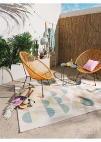 benuta POP Sis&auml;- ja ulkomatto Candy Moniv&auml;rinen 80x150 cm Moniv&auml;rinen Geometrinen